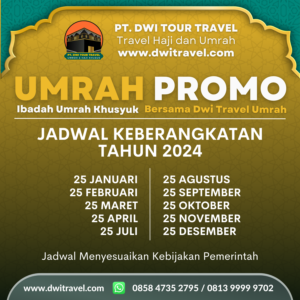 Paket Umrah Promo 9 Hari Dwi Travel 4