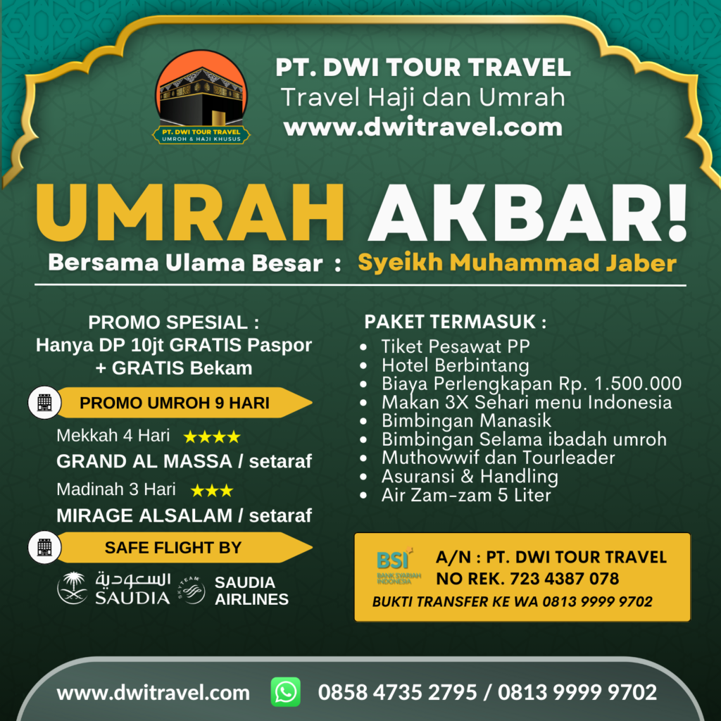 Umrah Akbar Bersama Syeikh M. Jaber x Dwi Travel 3